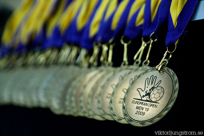 European Open M19 Prize Ceremony,herr,Lisebergshallen,Göteborg,Sverige,Handboll,,2009,18889