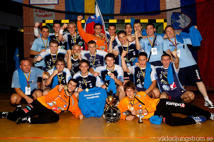 European Open M19 Prize Ceremony,herr,Lisebergshallen,Göteborg,Sverige,Handboll,,2009,18911