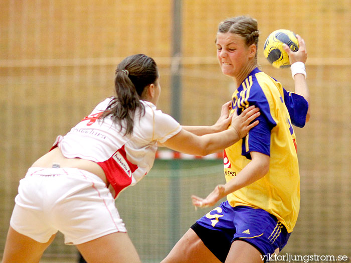 European Open W18 Spain-Sweden 23-24,dam,Valhalla,Göteborg,Sverige,Handboll,,2010,28365