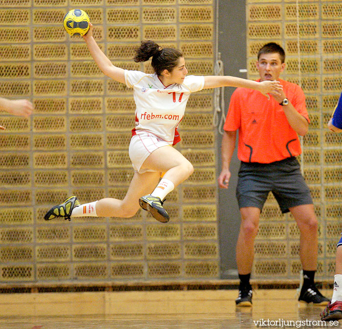 European Open W18 Spain-Sweden 23-24,dam,Valhalla,Göteborg,Sverige,Handboll,,2010,28374