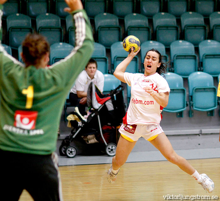 European Open W18 Spain-Sweden 23-24,dam,Valhalla,Göteborg,Sverige,Handboll,,2010,28419