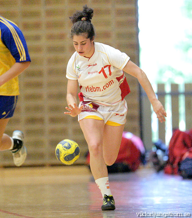 European Open W18 Spain-Sweden 23-24,dam,Valhalla,Göteborg,Sverige,Handboll,,2010,28425