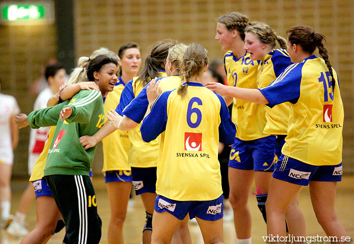 European Open W18 Spain-Sweden 23-24,dam,Valhalla,Göteborg,Sverige,Handboll,,2010,28433