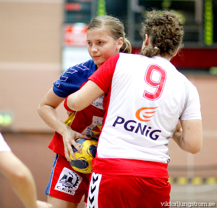 European Open W18 Romania-Poland 17-30,dam,Lisebergshallen,Göteborg,Sverige,Handboll,,2010,28447