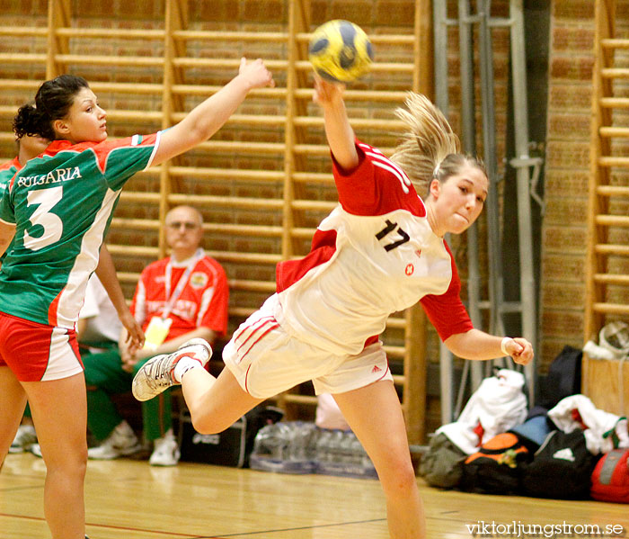 European Open W18 Bulgaria-Switzerland 23-31,dam,Valhalla,Göteborg,Sverige,Handboll,,2010,28500