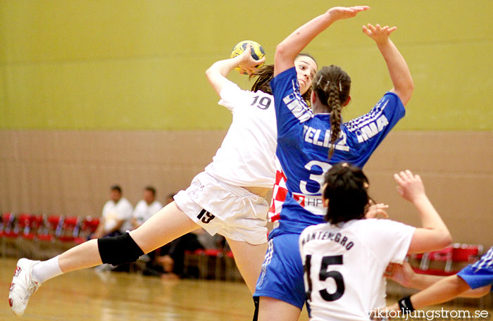 European Open W18 Croatia-Montenegro 23-15,dam,Valhalla,Göteborg,Sverige,Handboll,,2010,28575