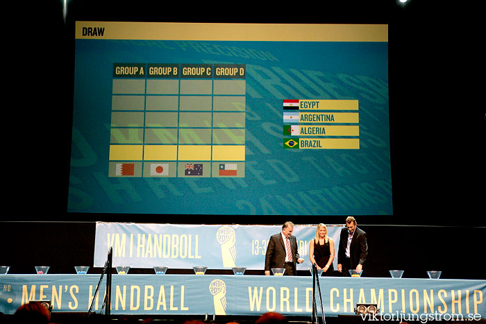 World Cup 2011 Draw,herr,Scandinavium,Göteborg,Sverige,Övrigt,,2010,28313