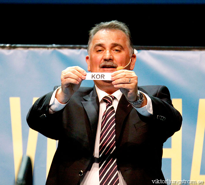 World Cup 2011 Draw,herr,Scandinavium,Göteborg,Sverige,Övrigt,,2010,28325