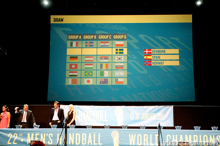 World Cup 2011 Draw,herr,Scandinavium,Göteborg,Sverige,Övrigt,,2010,28339
