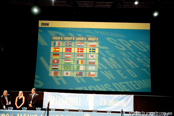 World Cup 2011 Draw,herr,Scandinavium,Göteborg,Sverige,Övrigt,,2010,28344