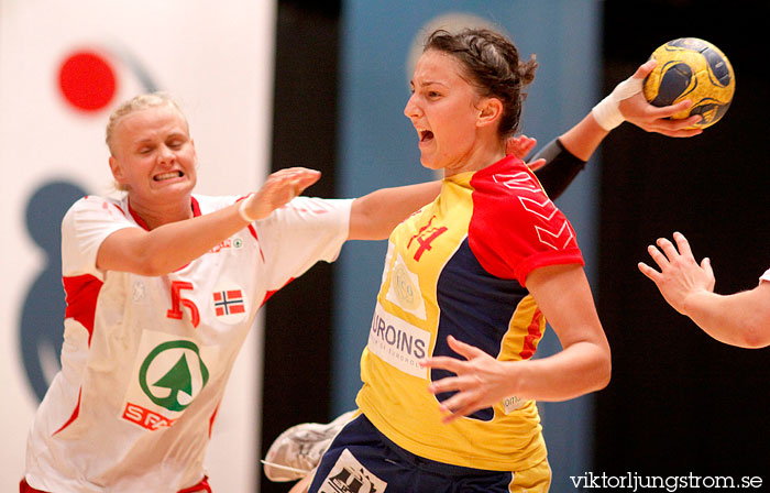 European Open W18 9th Place Norway-Romania,dam,Scandinavium,Göteborg,Sverige,Handboll,,2010,28851