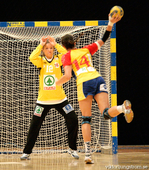 European Open W18 9th Place Norway-Romania,dam,Scandinavium,Göteborg,Sverige,Handboll,,2010,28884