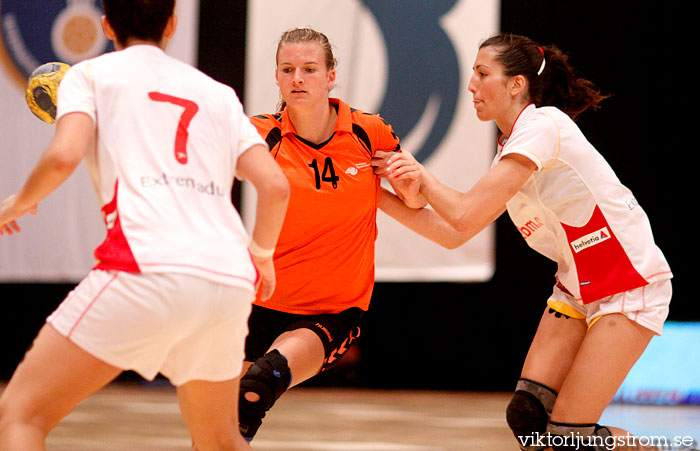 European Open W18 7th Place Spain-Netherlands,dam,Scandinavium,Göteborg,Sverige,Handboll,,2010,28898