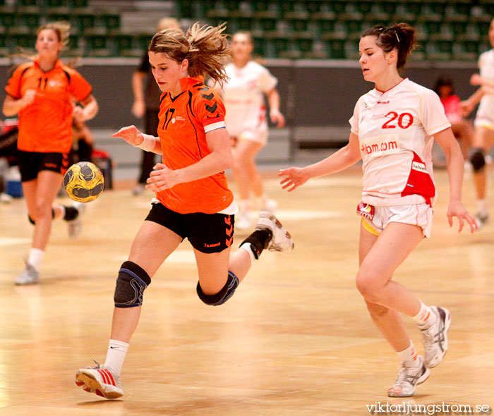 European Open W18 7th Place Spain-Netherlands,dam,Scandinavium,Göteborg,Sverige,Handboll,,2010,28916