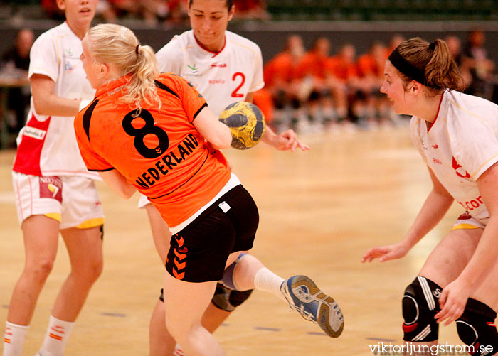 European Open W18 7th Place Spain-Netherlands,dam,Scandinavium,Göteborg,Sverige,Handboll,,2010,28920