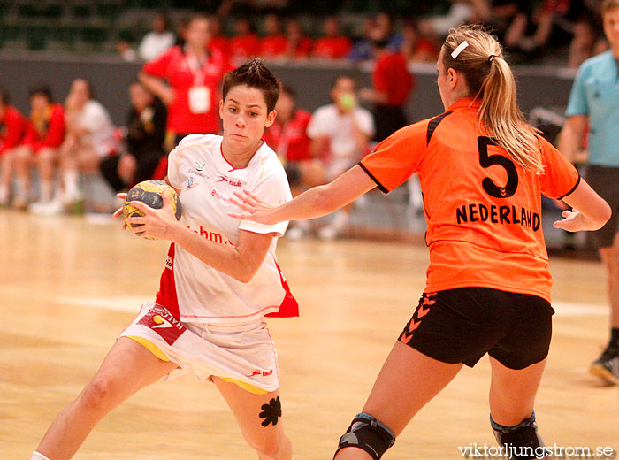 European Open W18 7th Place Spain-Netherlands,dam,Scandinavium,Göteborg,Sverige,Handboll,,2010,28922