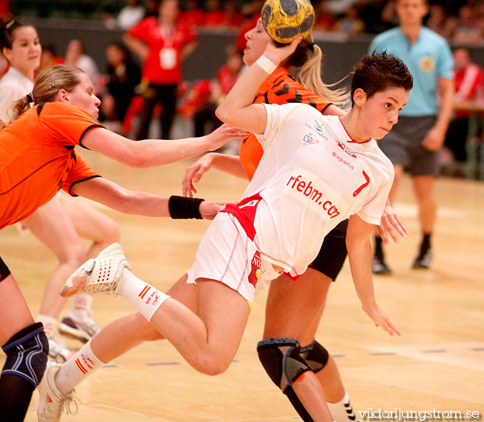 European Open W18 7th Place Spain-Netherlands,dam,Scandinavium,Göteborg,Sverige,Handboll,,2010,28923