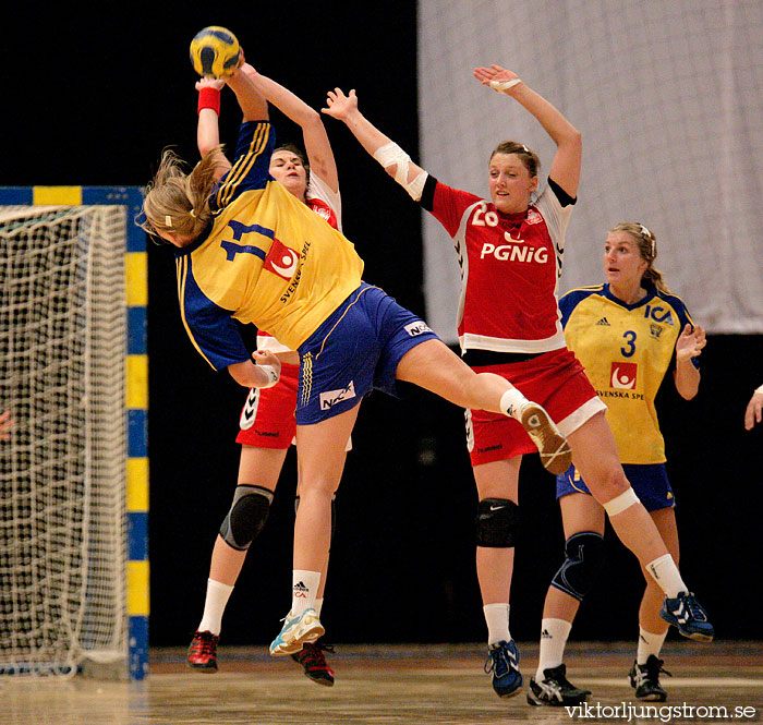 European Open W18 3rd Place Sweden-Poland,dam,Scandinavium,Göteborg,Sverige,Handboll,,2010,28791