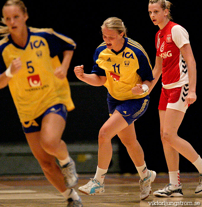 European Open W18 3rd Place Sweden-Poland,dam,Scandinavium,Göteborg,Sverige,Handboll,,2010,28792