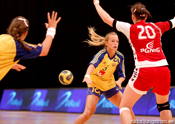 European Open W18 3rd Place Sweden-Poland,dam,Scandinavium,Göteborg,Sverige,Handboll,,2010,28824