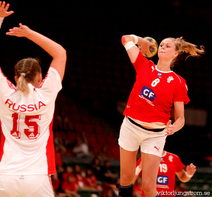 European Open W18 FINAL Denmark-Russia,dam,Scandinavium,Göteborg,Sverige,Handboll,,2010,28685