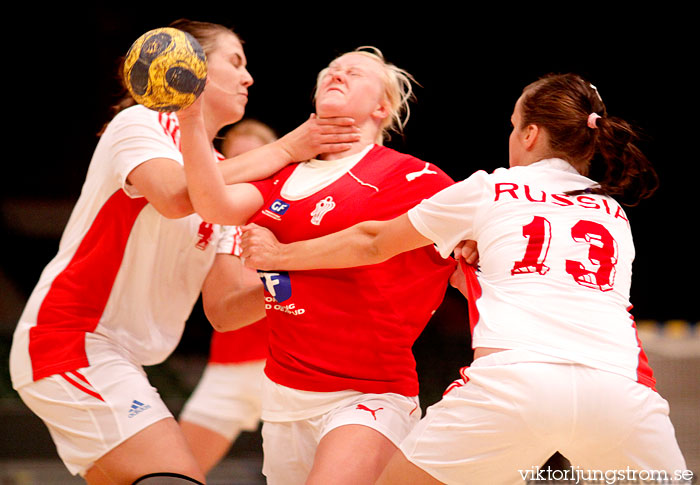 European Open W18 FINAL Denmark-Russia,dam,Scandinavium,Göteborg,Sverige,Handboll,,2010,28693