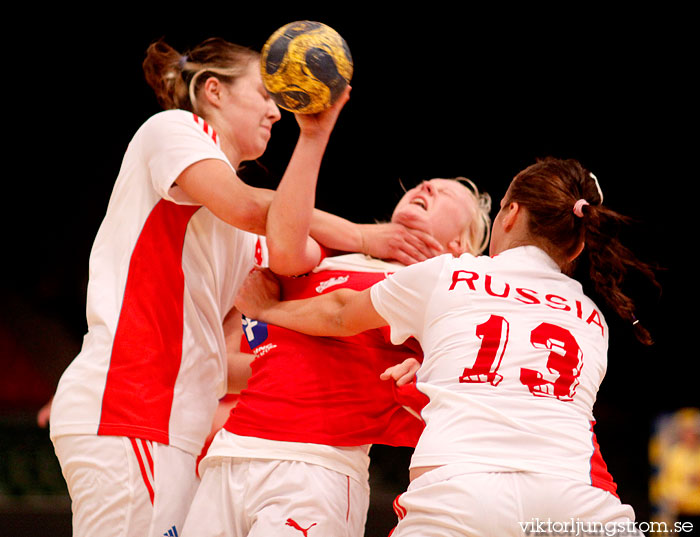 European Open W18 FINAL Denmark-Russia,dam,Scandinavium,Göteborg,Sverige,Handboll,,2010,28694