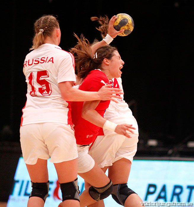 European Open W18 FINAL Denmark-Russia,dam,Scandinavium,Göteborg,Sverige,Handboll,,2010,28701