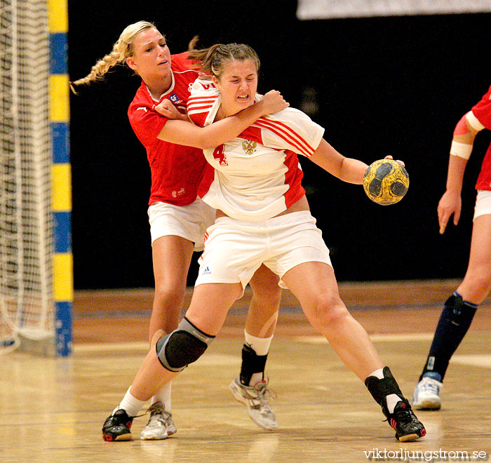 European Open W18 FINAL Denmark-Russia,dam,Scandinavium,Göteborg,Sverige,Handboll,,2010,28703