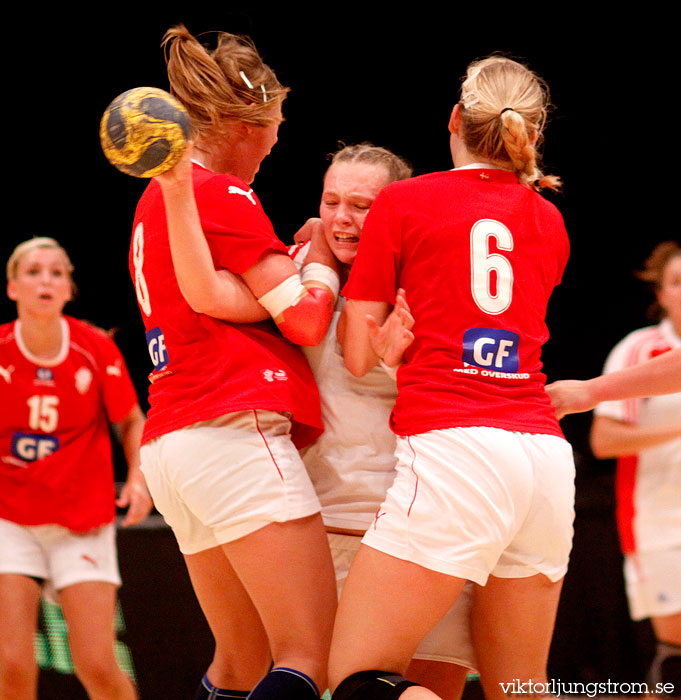 European Open W18 FINAL Denmark-Russia,dam,Scandinavium,Göteborg,Sverige,Handboll,,2010,28721