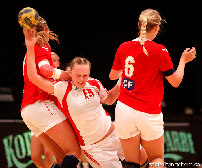 European Open W18 FINAL Denmark-Russia,dam,Scandinavium,Göteborg,Sverige,Handboll,,2010,28722