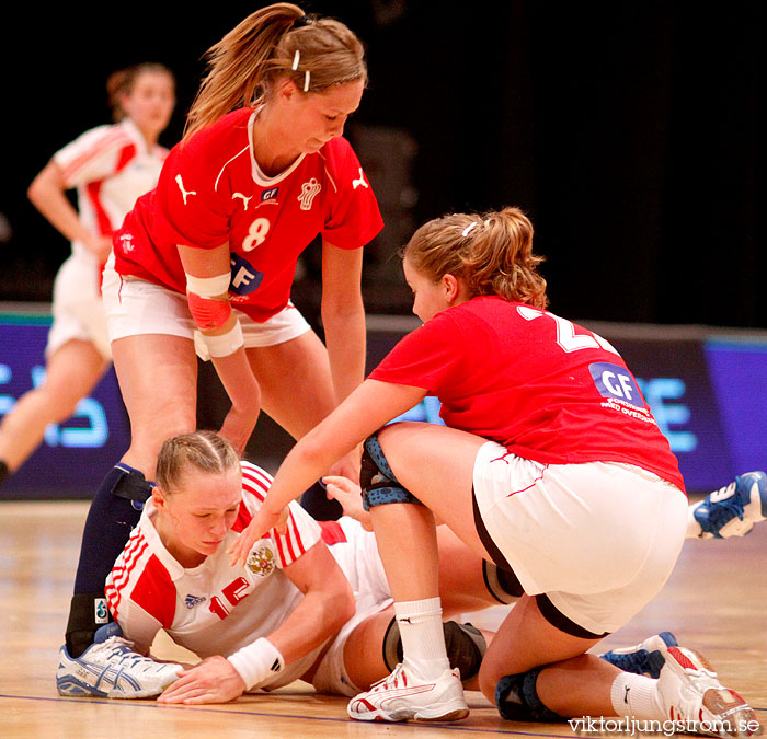 European Open W18 FINAL Denmark-Russia,dam,Scandinavium,Göteborg,Sverige,Handboll,,2010,28723