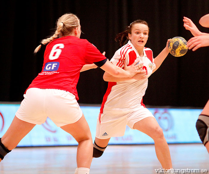 European Open W18 FINAL Denmark-Russia,dam,Scandinavium,Göteborg,Sverige,Handboll,,2010,28724