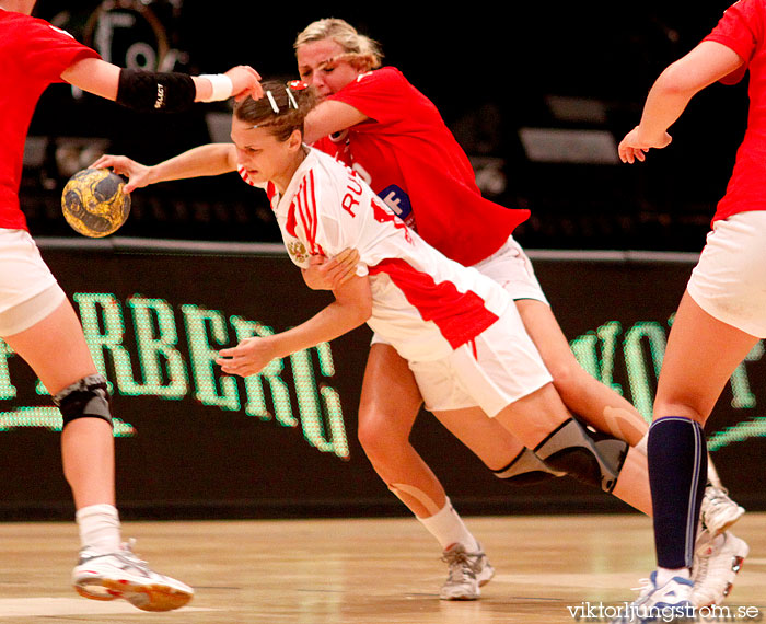 European Open W18 FINAL Denmark-Russia,dam,Scandinavium,Göteborg,Sverige,Handboll,,2010,28727