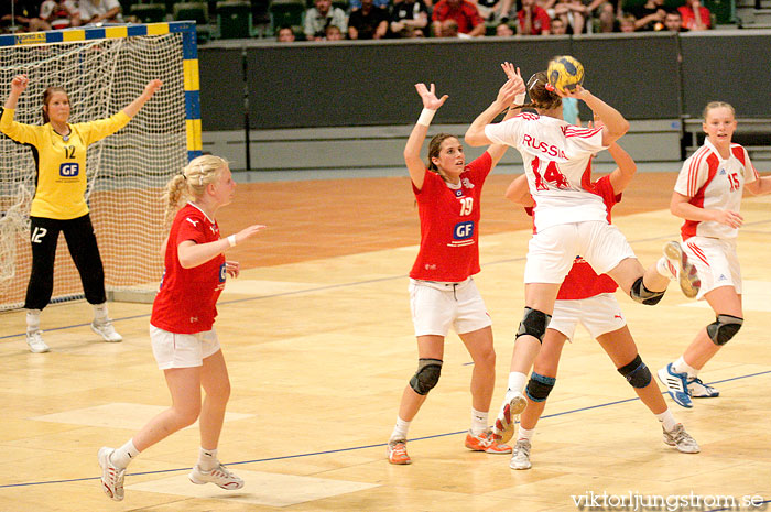 European Open W18 FINAL Denmark-Russia,dam,Scandinavium,Göteborg,Sverige,Handboll,,2010,28744