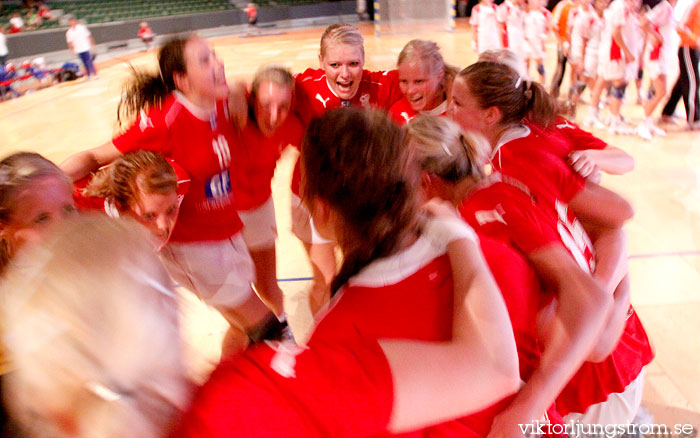 European Open W18 FINAL Denmark-Russia,dam,Scandinavium,Göteborg,Sverige,Handboll,,2010,28760