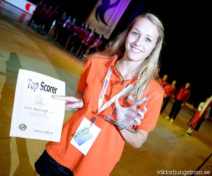 European Open W18 Prize Ceremony,dam,Scandinavium,Göteborg,Sverige,Handboll,,2010,28642