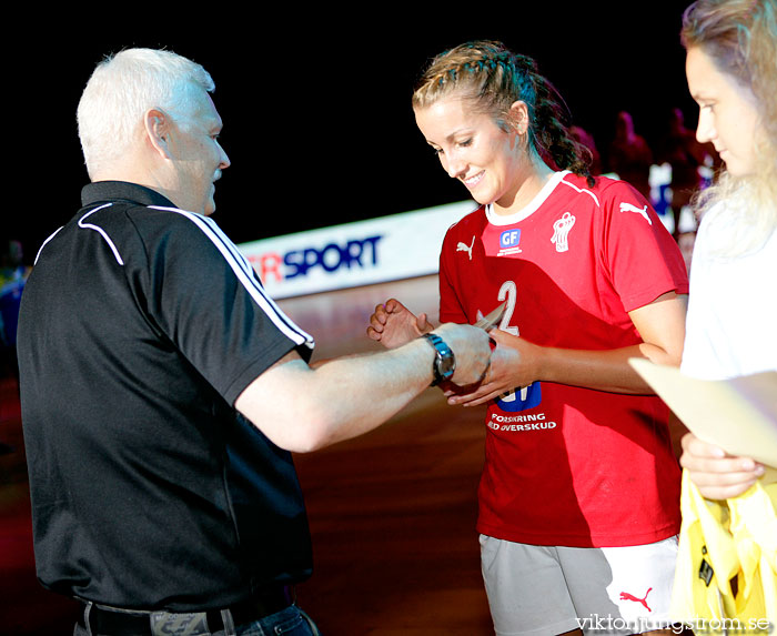 European Open W18 Prize Ceremony,dam,Scandinavium,Göteborg,Sverige,Handboll,,2010,28647