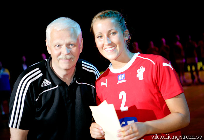 European Open W18 Prize Ceremony,dam,Scandinavium,Göteborg,Sverige,Handboll,,2010,28648