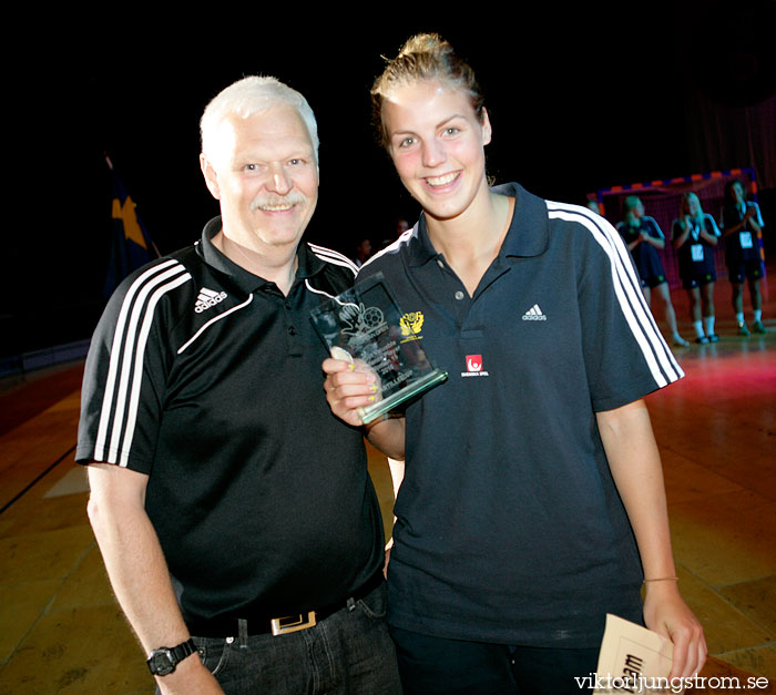 European Open W18 Prize Ceremony,dam,Scandinavium,Göteborg,Sverige,Handboll,,2010,28650