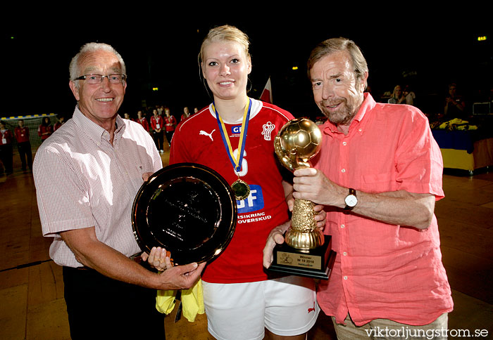 European Open W18 Prize Ceremony,dam,Scandinavium,Göteborg,Sverige,Handboll,,2010,28662