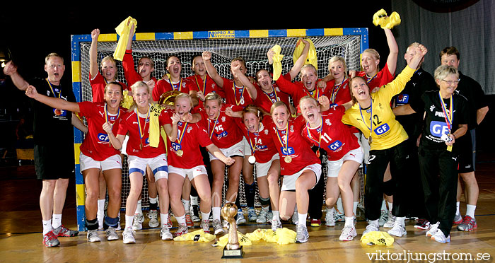 European Open W18 Prize Ceremony,dam,Scandinavium,Göteborg,Sverige,Handboll,,2010,28667