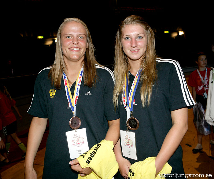 European Open W18 Prize Ceremony,dam,Scandinavium,Göteborg,Sverige,Handboll,,2010,28668