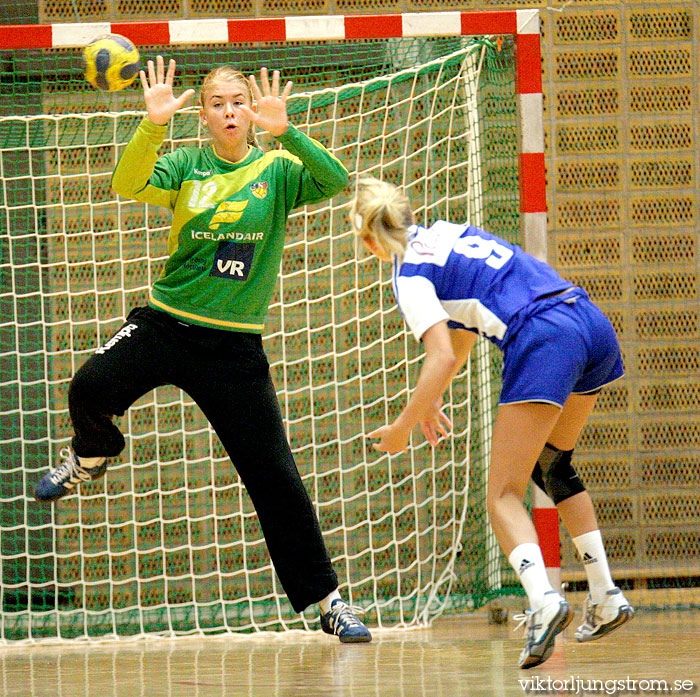 European Open W18 Finland-Iceland 30-23,dam,Valhalla,Göteborg,Sverige,Handboll,,2010,28237