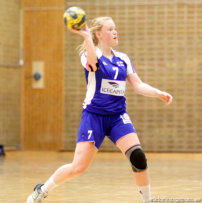 European Open W18 Finland-Iceland 30-23,dam,Valhalla,Göteborg,Sverige,Handboll,,2010,28260