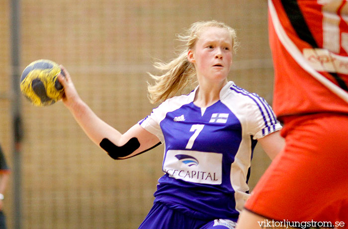 European Open W18 Finland-Iceland 30-23,dam,Valhalla,Göteborg,Sverige,Handboll,,2010,28281