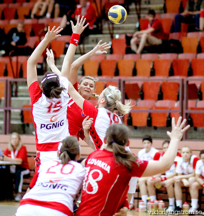European Open W18 Slovakia-Poland 15-25,dam,Lisebergshallen,Göteborg,Sverige,Handboll,,2010,27109