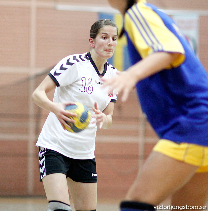 European Open W18 Czech Republic-Sweden 13-23,dam,Lisebergshallen,Göteborg,Sverige,Handboll,,2010,27292