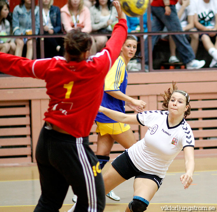 European Open W18 Czech Republic-Sweden 13-23,dam,Lisebergshallen,Göteborg,Sverige,Handboll,,2010,27305