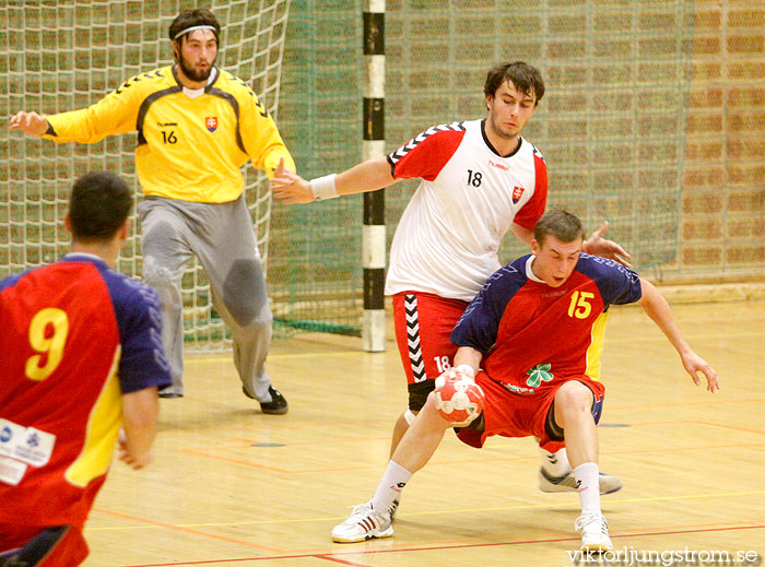 European Open M19 Slovakia-Romania 16-22,herr,Valhalla,Göteborg,Sverige,Handboll,,2011,40248